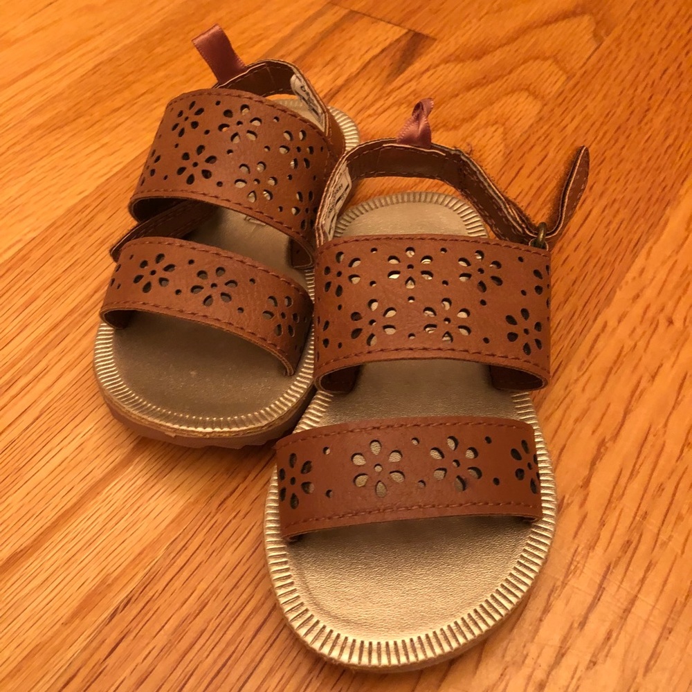 Toddler girl sandals, size 5